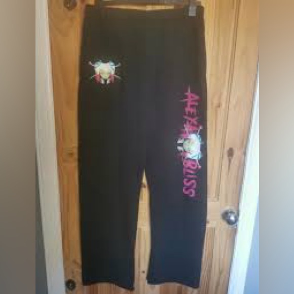 Brand new ALEXA BLISS WWE JOGGERS - Picture 2 of 2